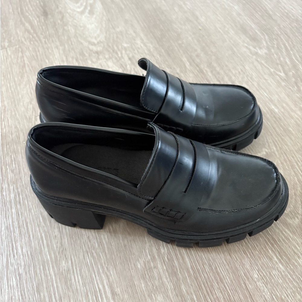 Classic Black Loafers